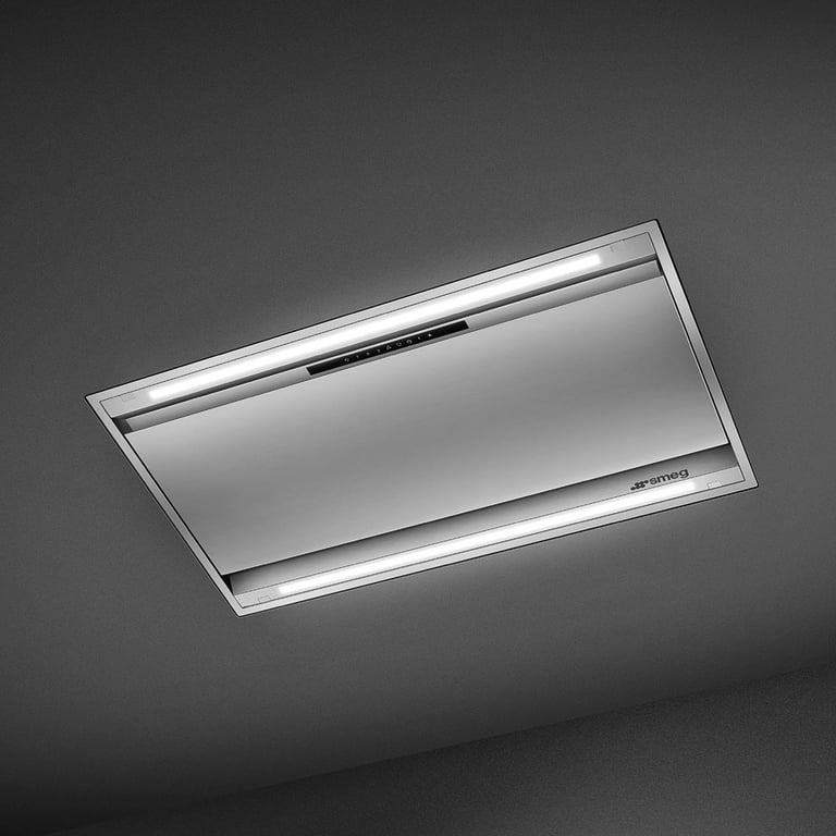 Stainless steel rectangular range hood